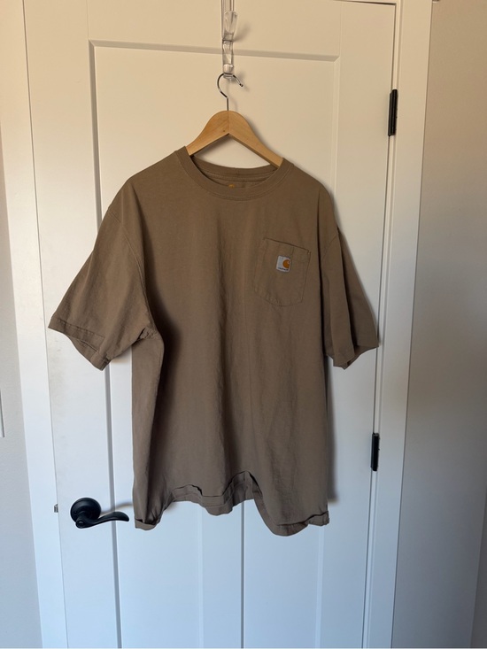 Carhartt Other - Carhartt Brown Short-Sleeve Pocket Tee